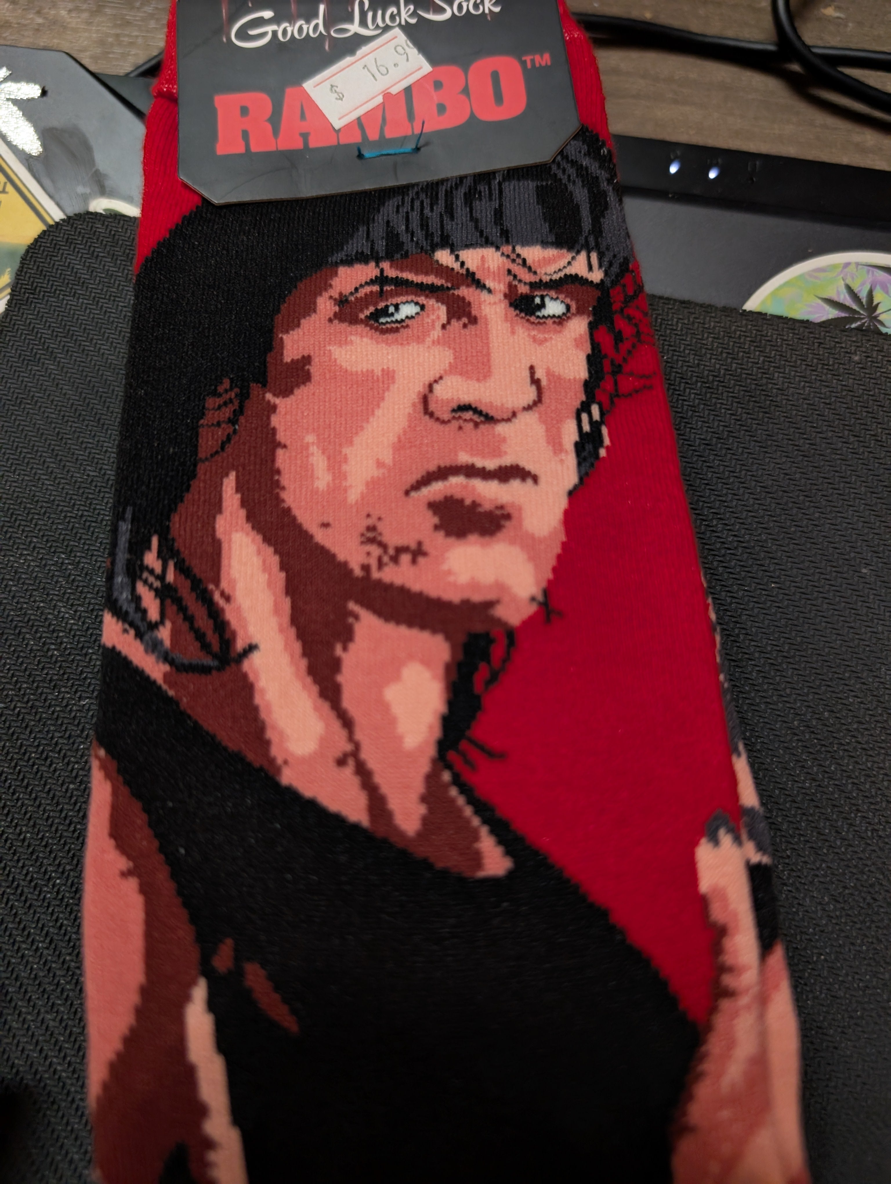 Adult Rambo crew socks