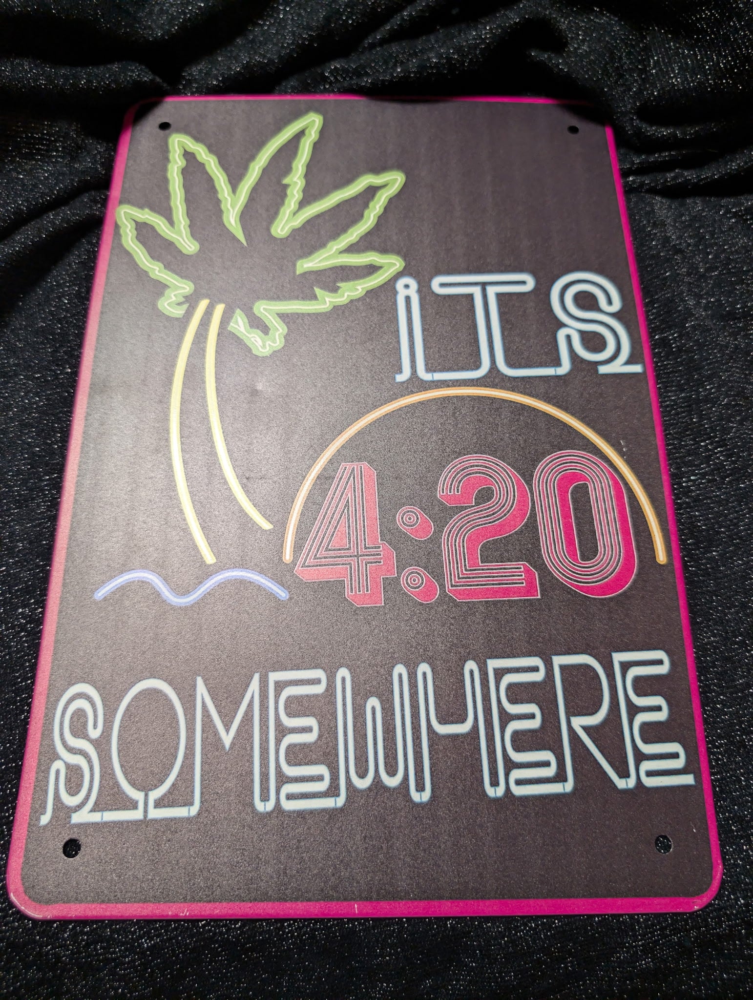 8x10 Metal Sign 420