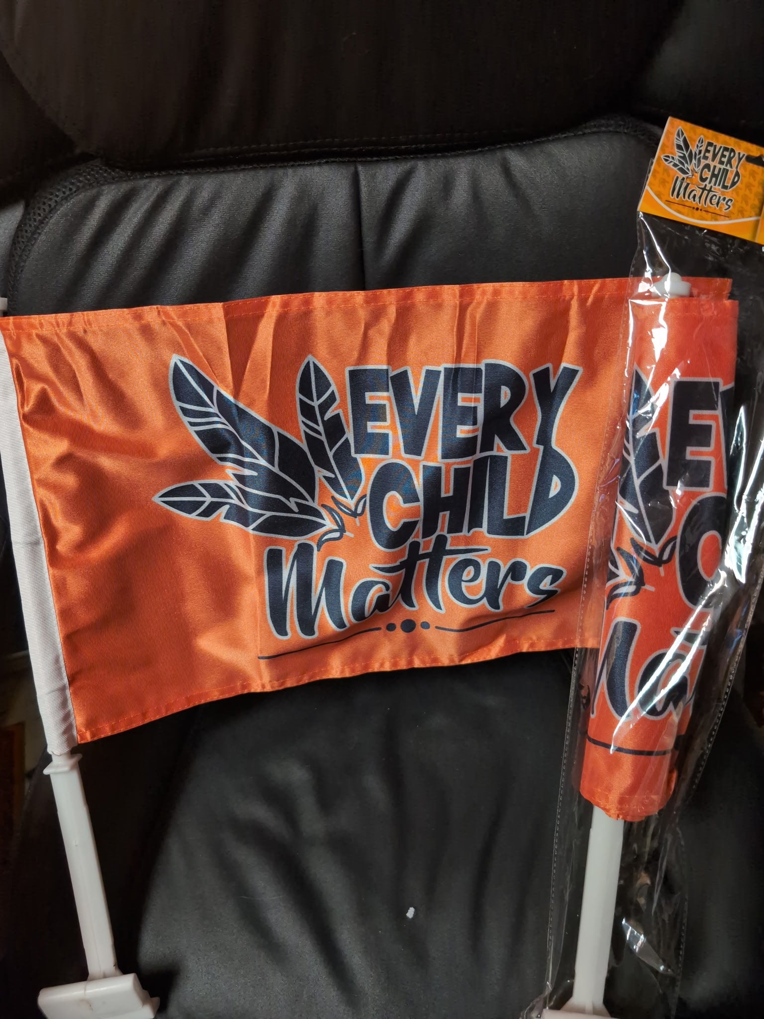 Car Window Every Child Matters Flag