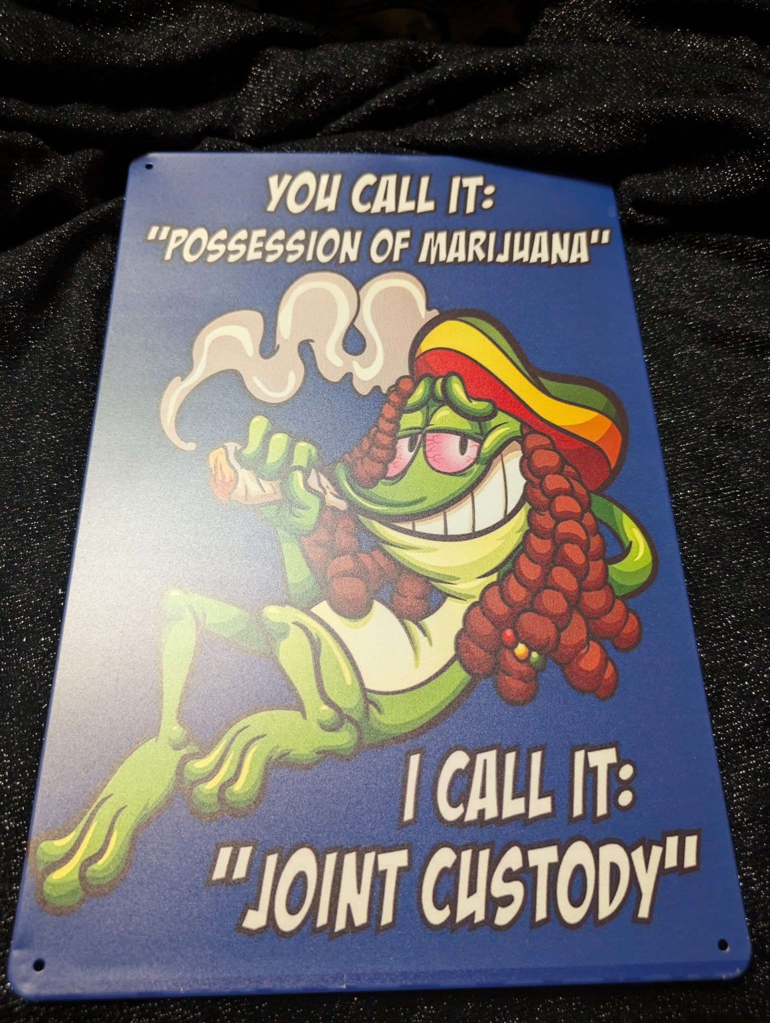 8x10 Metal Sign 420