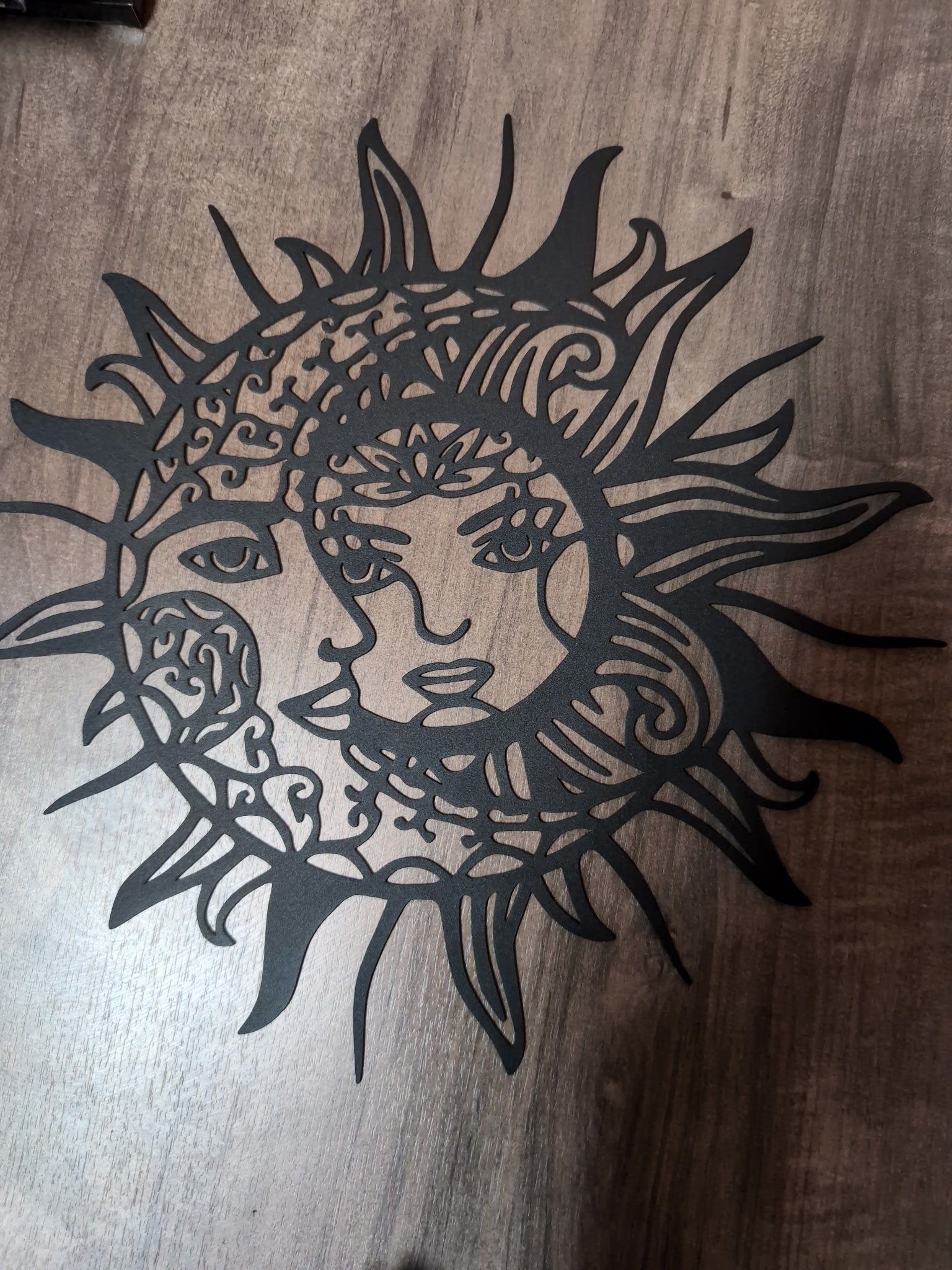 Large Sun/Moon Wall Art